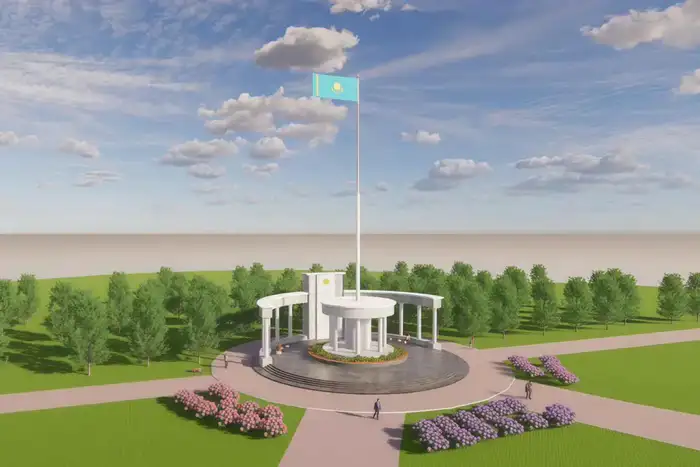 «Абайға құрмет»: в Семее началось строительство Площади государственных символов (2)