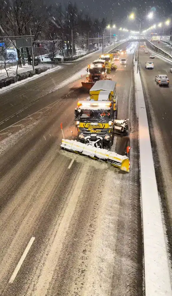 Алматы под снегом: как коммунальные службы справляются?