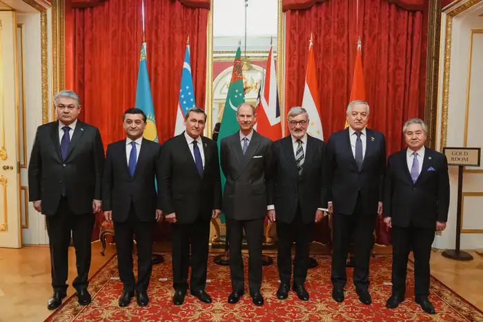 Принц Эдвард и министры иностранных дел Центральной Азии обсудили сотрудничество в образовании и науке в Лондоне