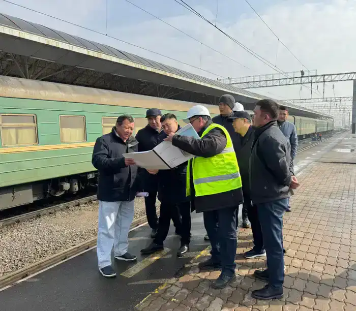 Сейсмоустойчивость вокзала Алматы-1 усиливается (3)