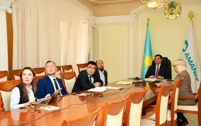 Газификация Астаны и поддержка бизнеса: Ерлан Аккенженов провел онлайн-прием граждан на площадке «AMANAT» (5)