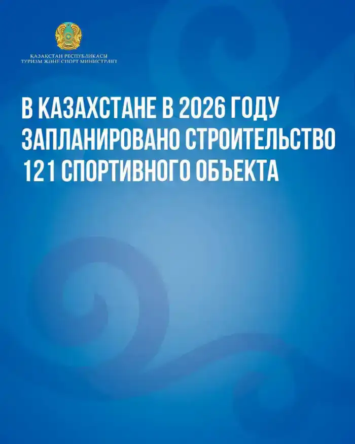 Строительство 121 спортивного объекта в Казахстане в 2026 году: новые возможности для массового и профессионального спорта