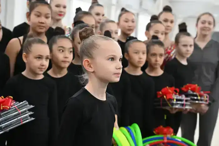 В области Жетісу открыт первый специализированный зал художественной гимнастики (3)