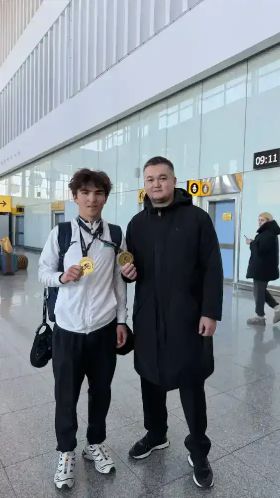 Двукратный чемпион Азии по велоспорту вернулся на родину (4)