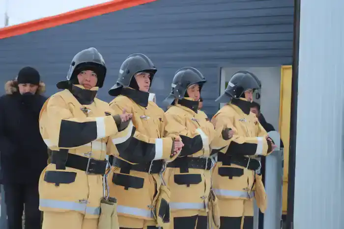 Создание нового пожарного пункта в селе Бисен: укрепление безопасности и подготовка местных добровольцев