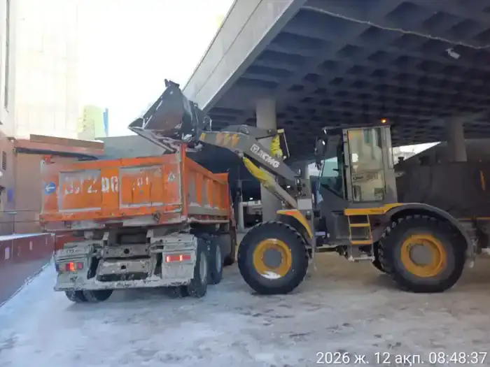 Около двух тысяч единиц спецтехники задействованы в снегоуборочных работах в Астане (4)