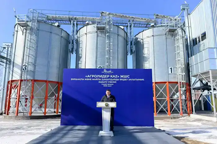 В Семее открылся завод по переработке бобовых и масличных культур, создано 50 рабочих мест