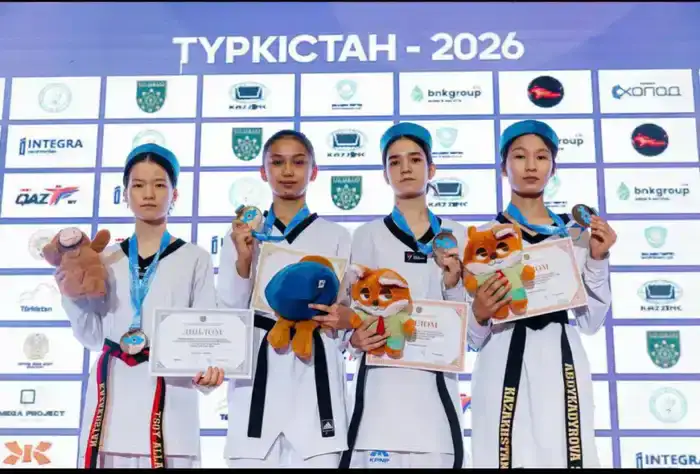 Туркестанские тхэквондисты завоевали медали на чемпионате страны и будут представлять Казахстан на молодежном чемпионате мира в Ташкенте
