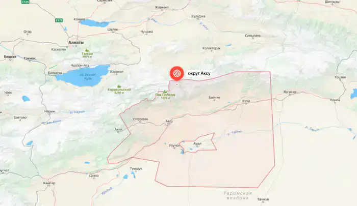 землетрясение под Алматы