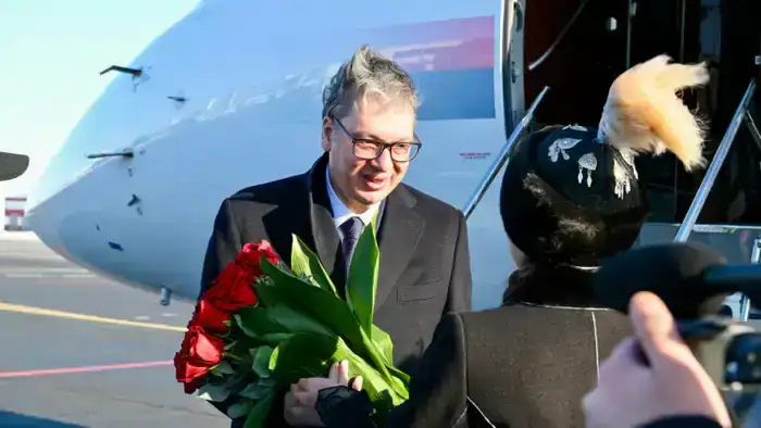 Президент Сербии Александр Вучич прибыл в Астану: укрепление международных связей и сотрудничества
