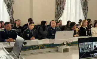 Обсуждение правовой культуры на телемосте в Костанае: влияние на молодежь и предупреждение правонарушений