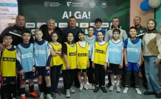 Первые матчи школьного футбола в Караганде по стандартам UEFA проекта ALGA