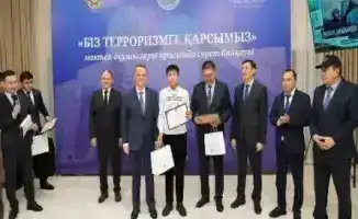 Түркістанда мектеп оқушылары арасында «Біз терроризмге қарсымыз!» тақырыбында сурет салудан байқау өтті