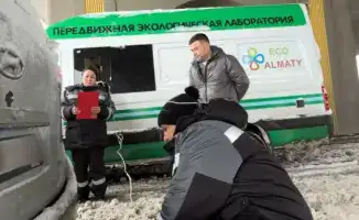 Проверки автомобилей в Алматы выявили нарушения экологических норм
