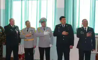 В Катон-Карагайском районе открыт кадетский класс "Жас сақшы" в честь героя-полицейского Мейрхана Баженова