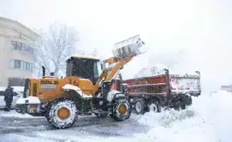 Очистка улиц Тараза от снега Ерболом Карашукеевым