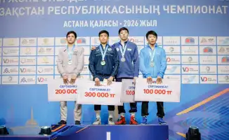 Бронзовые медали столичных спортсменов на чемпионате по греко-римской борьбе в Казахстане