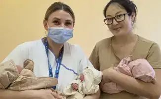 В Костанайской области родилась тройня — первый случай за три года