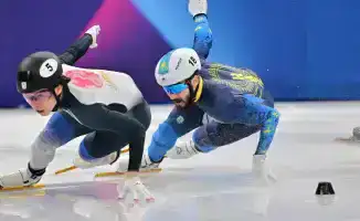 Казахстанские шорт-трекисты в четвертьфинале Олимпиады