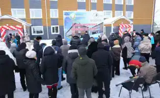 В Аулиеколе вручили ключи от 24 новых квартир новосёлам