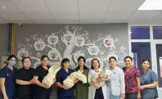 Тройня в Туркестанской области: новые вызовы и радости для многодетной семьи