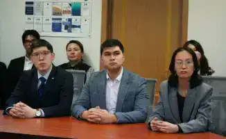 Студенты ЕНУ узнали о правозащитной деятельности и молодежной комиссии Еркіндік рухы в Казахстане