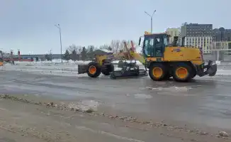 Зимняя битва в Астане: снег не устоит!