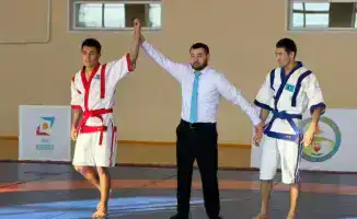 Развитие командного духа и популяризация қазақ күресі среди спасателей МЧС Казахстана