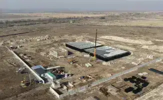 Строительство Шардаринского водопровода завершено на 70% в Туркестанской области