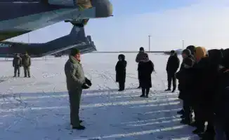 Будущие защитники Отечества из Казахстана ознакомились с деятельностью авиационной базы Национальной гвардии