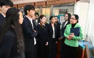 Экскурсия учащихся столичной школы в МИД РК: Понимание международной дипломатии и инициатив Казахстана