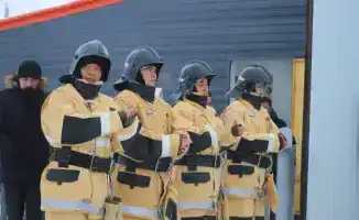 Создание нового пожарного пункта в селе Бисен: укрепление безопасности и подготовка местных добровольцев