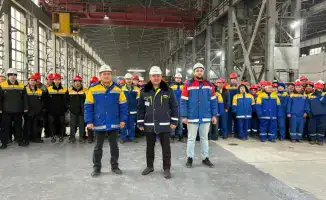 Казахстанский холдинг 'АЗМК GROUP' поддерживает референдум по новой Конституции: собрание трудового коллектива в Алматы