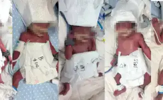 Уникальное событие в Китае: 24-летняя женщина из Синьцзяна родила пятерняшек после долгих лет борьбы с бесплодием