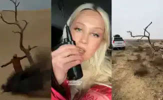 Клава Кока чуть не застряла в пустыне Мангистау во время съемок нового клипа в Казахстане.
