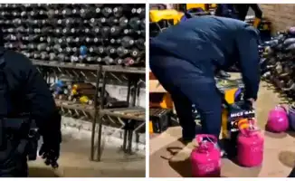 В Актобе изъяли крупную партию веселящего газа: две цистерны и более тысячи баллонов с закисью азота
