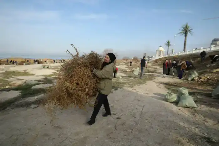 В Мангистауской области в рамках экологической акции «Тазару күні» прошёл масштабный субботник (8)