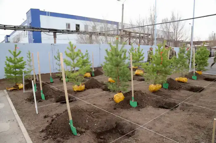 «Тазару күні»: МЧС озеленяет подразделения по всей стране (2)