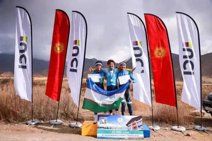 Столичный велосипедист стал чемпионом соревнований в Кыргызстане (2)