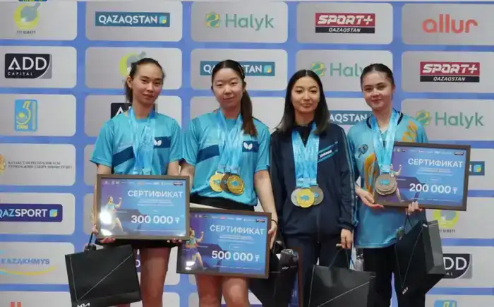 Алматинцы на пьедестале: теннисные баталии завершились!