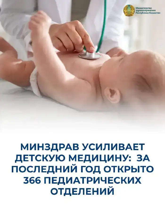 МИНЗДРАВ УСИЛИВАЕТ ДЕТСКУЮ МЕДИЦИНУ: ЗА ПОСЛЕДНИЙ ГОД ОТКРЫТО 366 ПЕДИАТРИЧЕСКИХ ОТДЕЛЕНИЙ