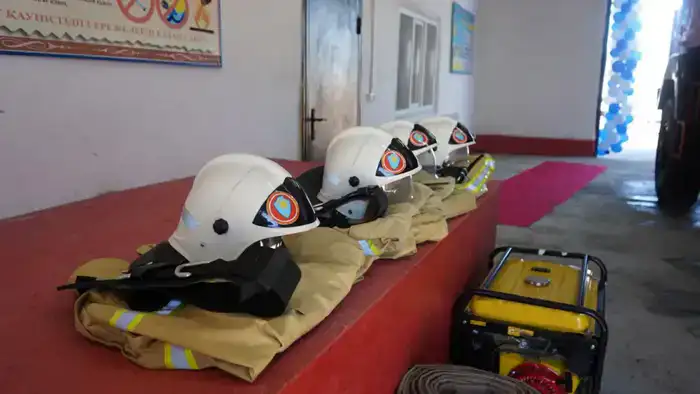 В Казахстане открыт 161-й добровольный пункт пожаротушения «Ауыл құтқарушылары» (7)
