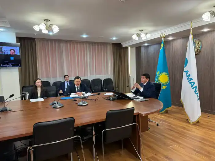 Обсуждение вопросов поддержки производителей и маркировки товаров на онлайн-приеме вице-министра торговли Айдара Абилдабекова