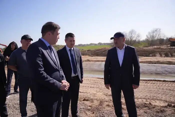 Реализация проекта по реконструкции более 143 км ирригационных сетей стартовала в Туркестанской области (4)