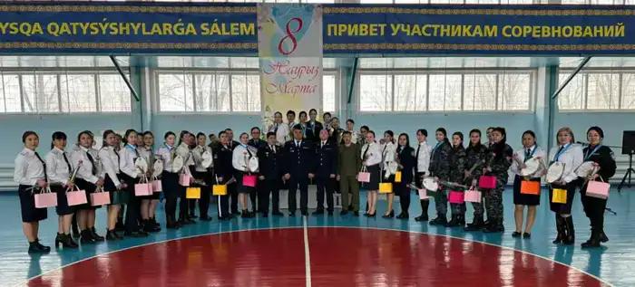 Соревнования среди полицейских-женщин прошли в Павлодарской области