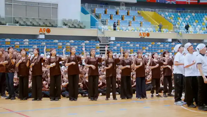 Более 18 тысяч детей по всей Астане начали одновременно игру в асык (10)