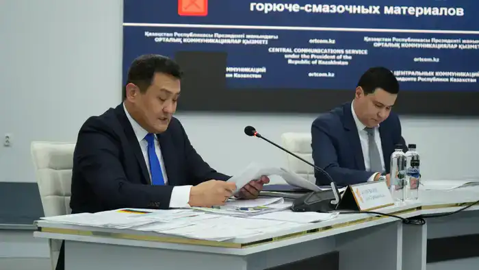 Круглый стол в Службе центральных коммуникаций при Президенте РК по подготовке к паводкам (2)