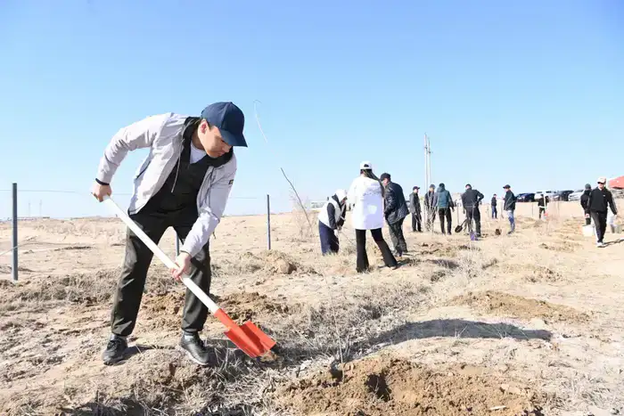 Экологическая акция «Мөлдір бұлақ» – в Кызылорде (4)