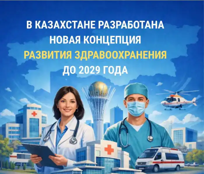 Новая концепция развития здравоохранения в Казахстане нацелена на улучшение доступности и качества медуслуг до 2029 года