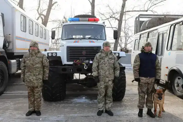 Көктем-2026: в Карагандинской области спасатели отработали алгоритм действий на случай паводка (9)